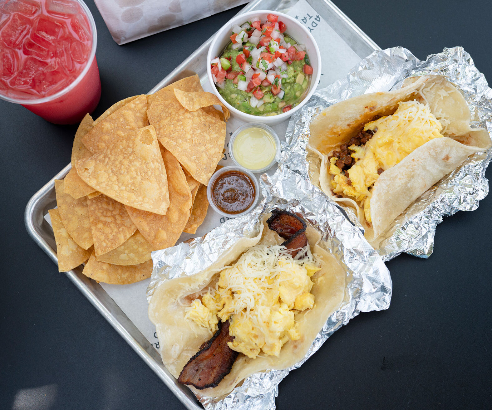 Breakfast tacos at Ladybird in 12South